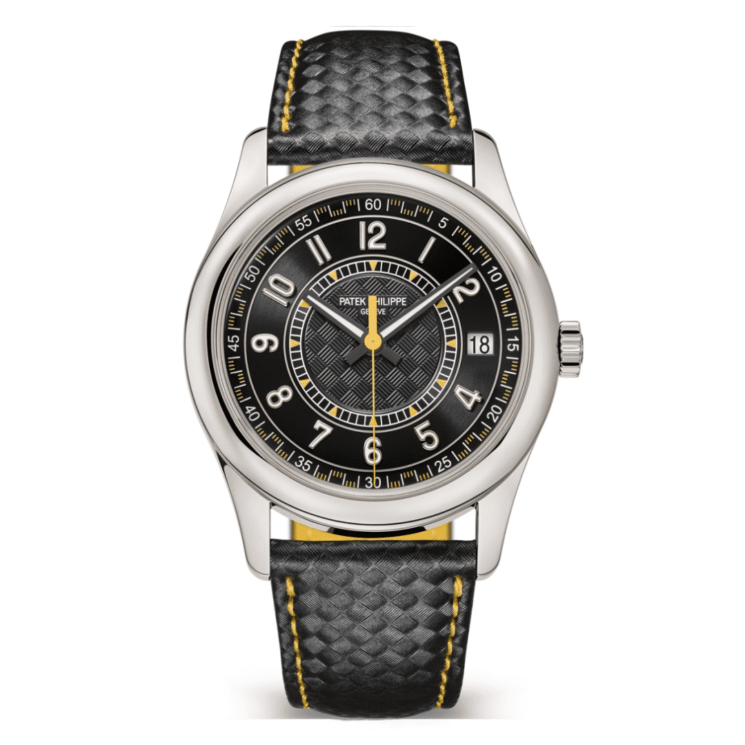 Patek Philippe Calatrava 6007G Black and Yellow Dial Replica Patek Philippe Calatrava 6007G Black and Yellow Dial Super Clone - Image 1
