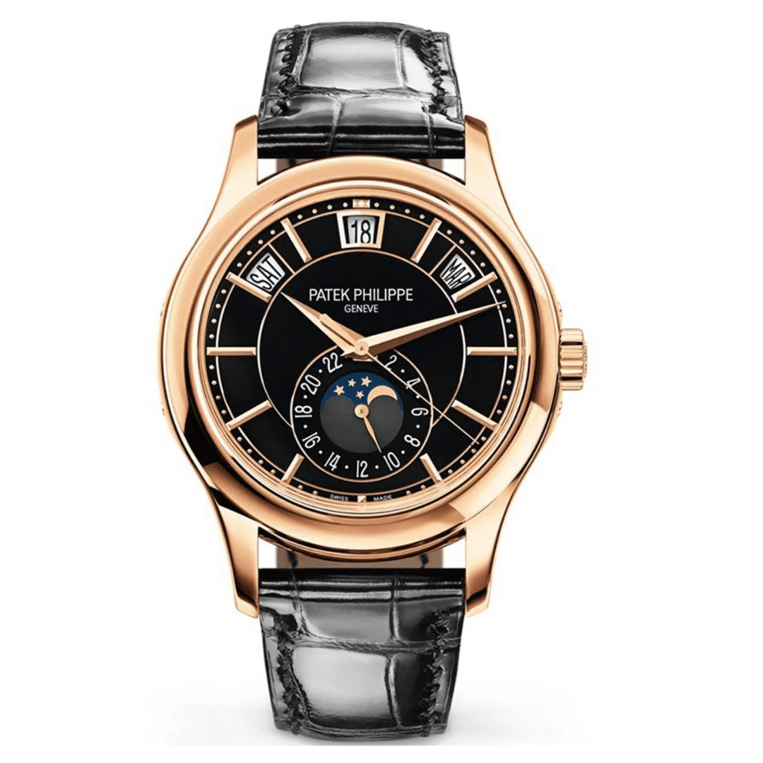 Patek Philippe Complications 5205 Rose Gold Black Dial Replica Patek Philippe Complications 5205 Rose Gold Black Dial Super Clone - Image 1